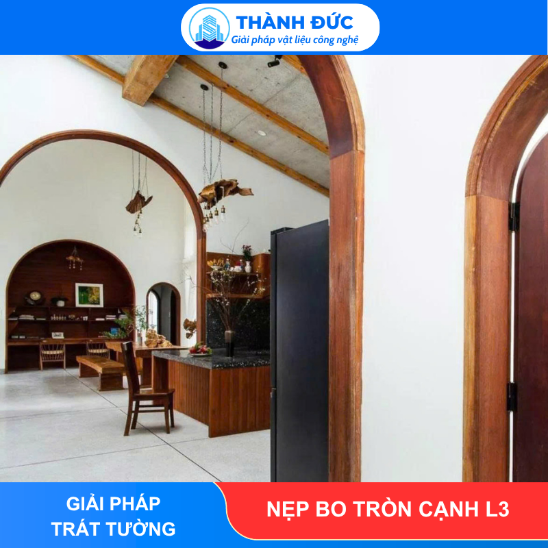 Nẹp Nhựa Trát Góc L3 feedback thanh duc 80 - Nẹp Nhựa Trát Góc L3