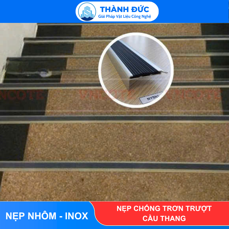 Nẹp Chống Trơn Trượt Cầu Thang Nhôm Cao Cấp feedback thanh duc 13 - Nẹp Chống Trơn Trượt Cầu Thang Nhôm Cao Cấp