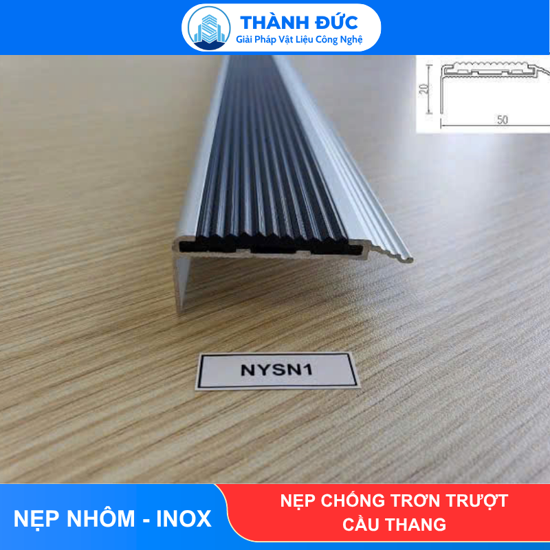 Nẹp Chống Trơn Trượt Cầu Thang Nhôm Cao Cấp feedback thanh duc 5 - Nẹp Chống Trơn Trượt Cầu Thang Nhôm Cao Cấp