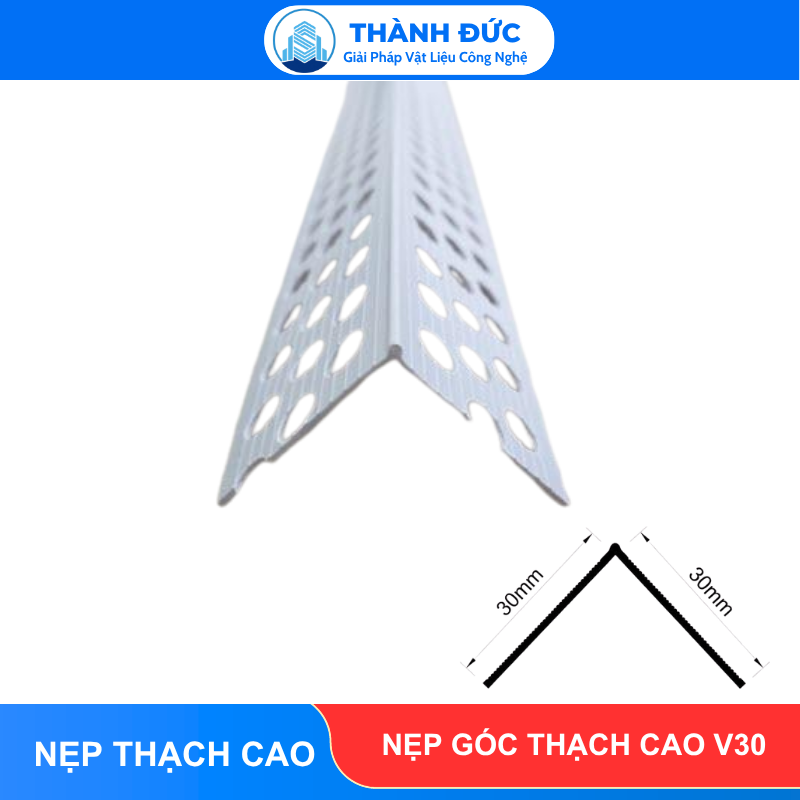 Nẹp Góc Thạch Cao Thành Đức V30 - V Lưới Bo Góc Dương feedback thanh duc 89 - Nẹp Góc Thạch Cao Thành Đức V30 - V Lưới Bo Góc Dương