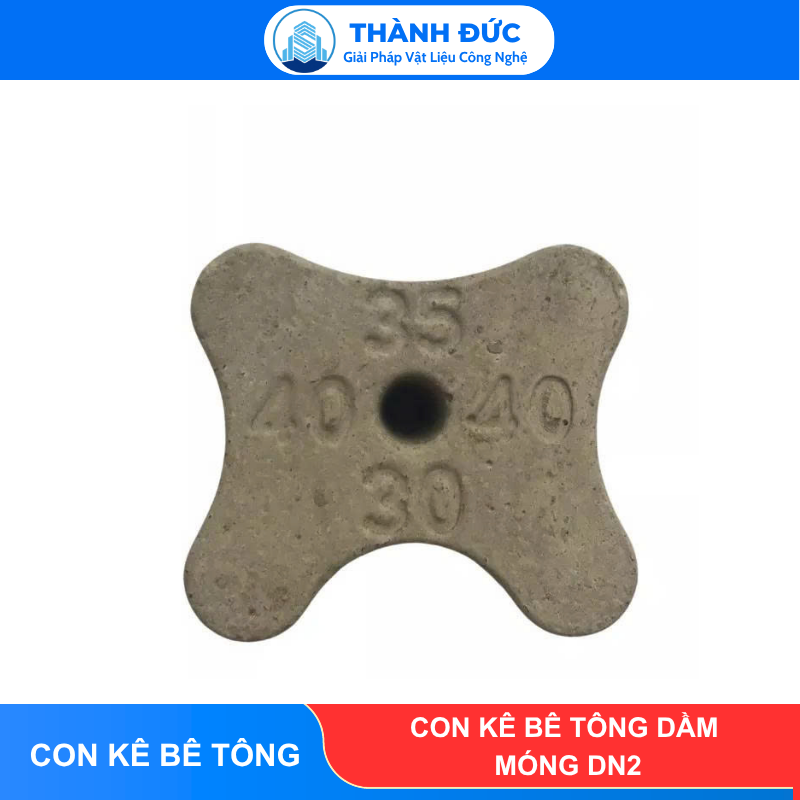 Con Kê Bê Tông Dầm DN2 (30/35/40mm)