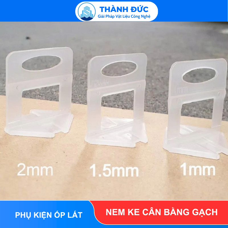 Ke Cân Bằng Gạch Ốp Lát Túi 1Kg (1mm, 1.5mm, 2mm)