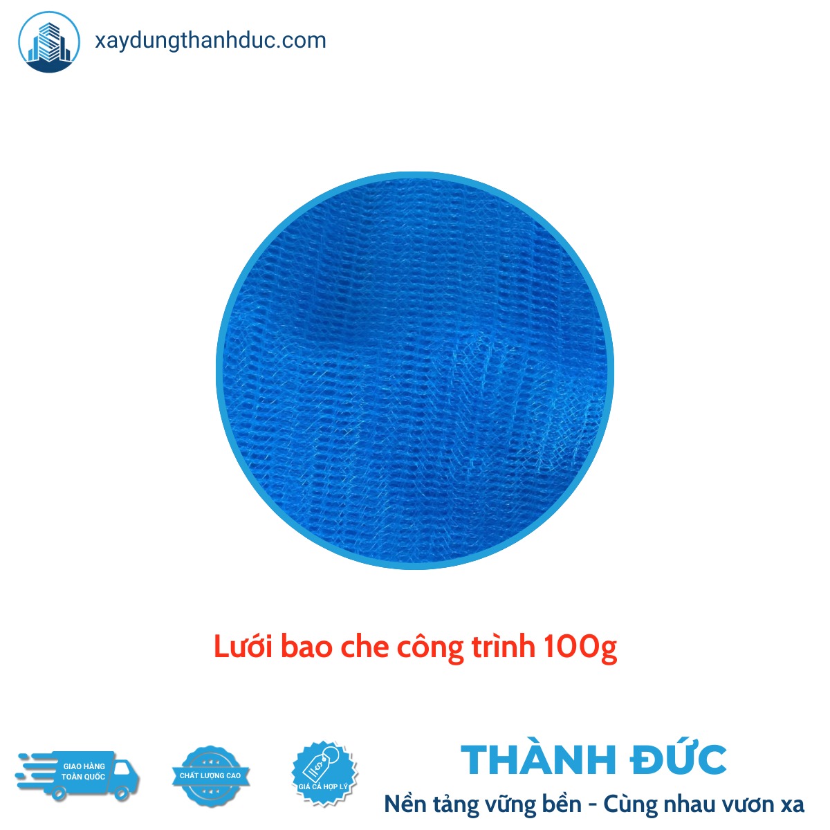 Lưới Bao Che Xây Dựng 100g