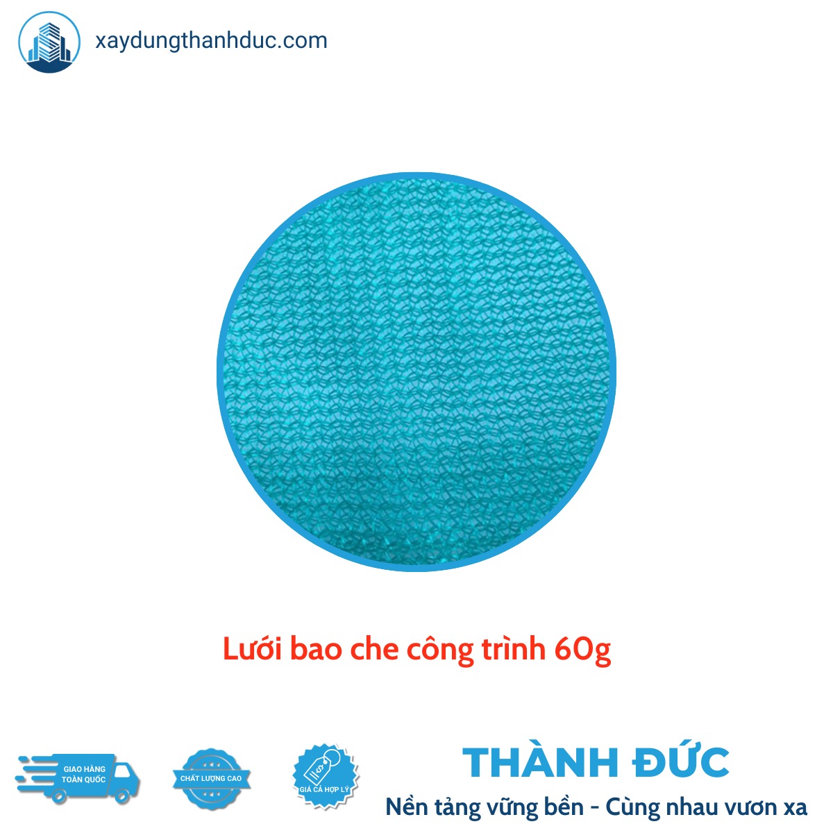 Lưới Bao Che Xây Dựng 60g