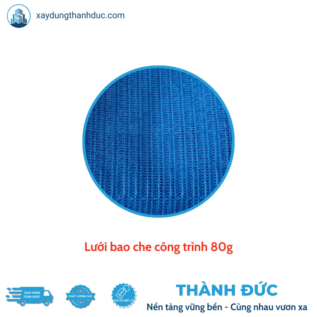 Lưới Bao Che Công Trình 80g