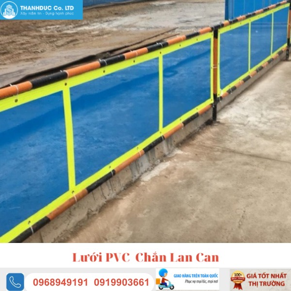 Lưới PVC Chắn Lan Can