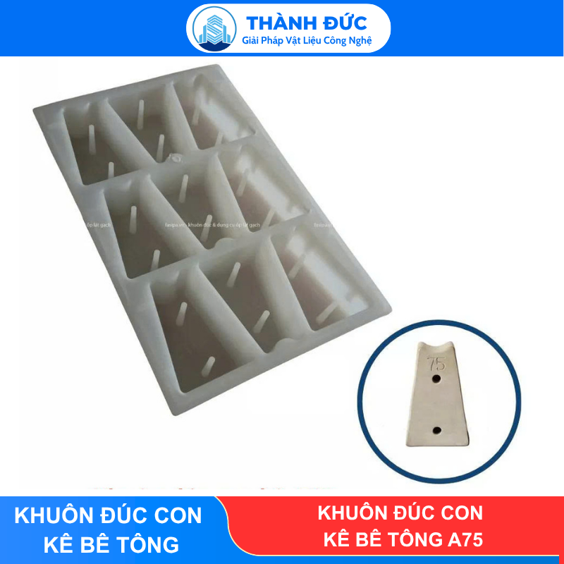 Khuôn Đúc Con Kê Bê Tông A75 (75mm)