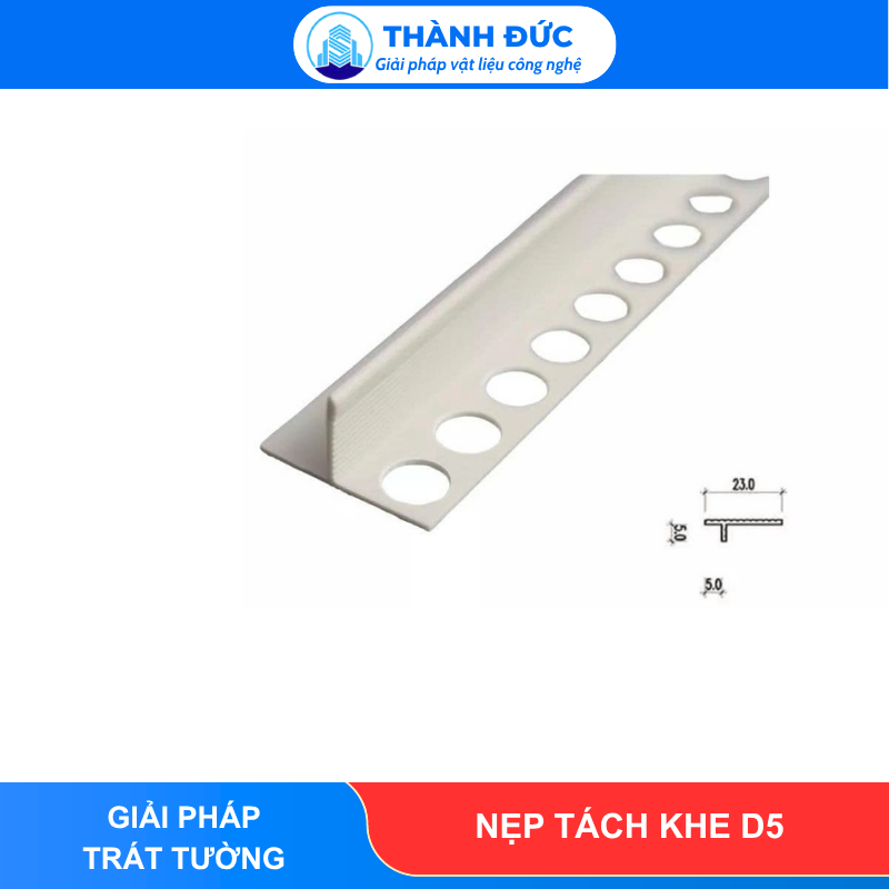 Nẹp tách khe D5