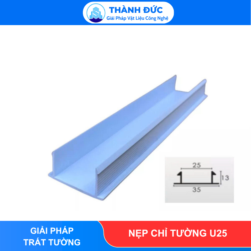 Nẹp Chỉ Tường U25