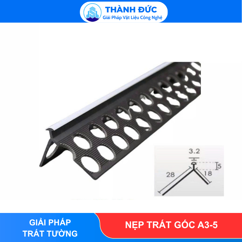 Nẹp Trát Góc A3-5