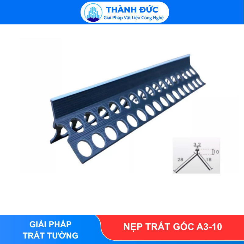 NẸP TRÁT GÓC A3-10