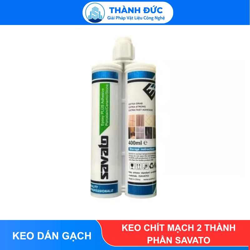 Keo chít mạch 2 thành phần Savato