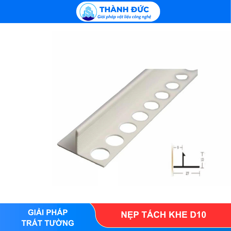 Nẹp tách khe D10