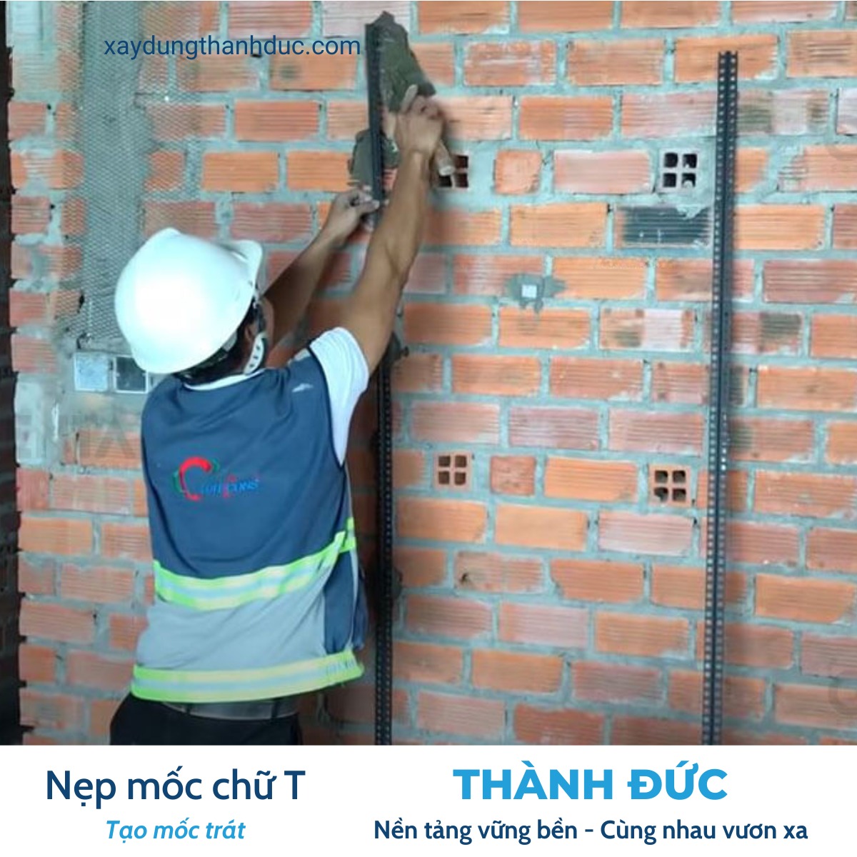 nep moc chu t 6 - Nẹp mốc trát tường T-10