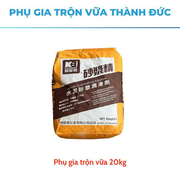 Phụ Gia Trộn Vữa Chống Nứt Tường Thành Đức [Giá Tốt]