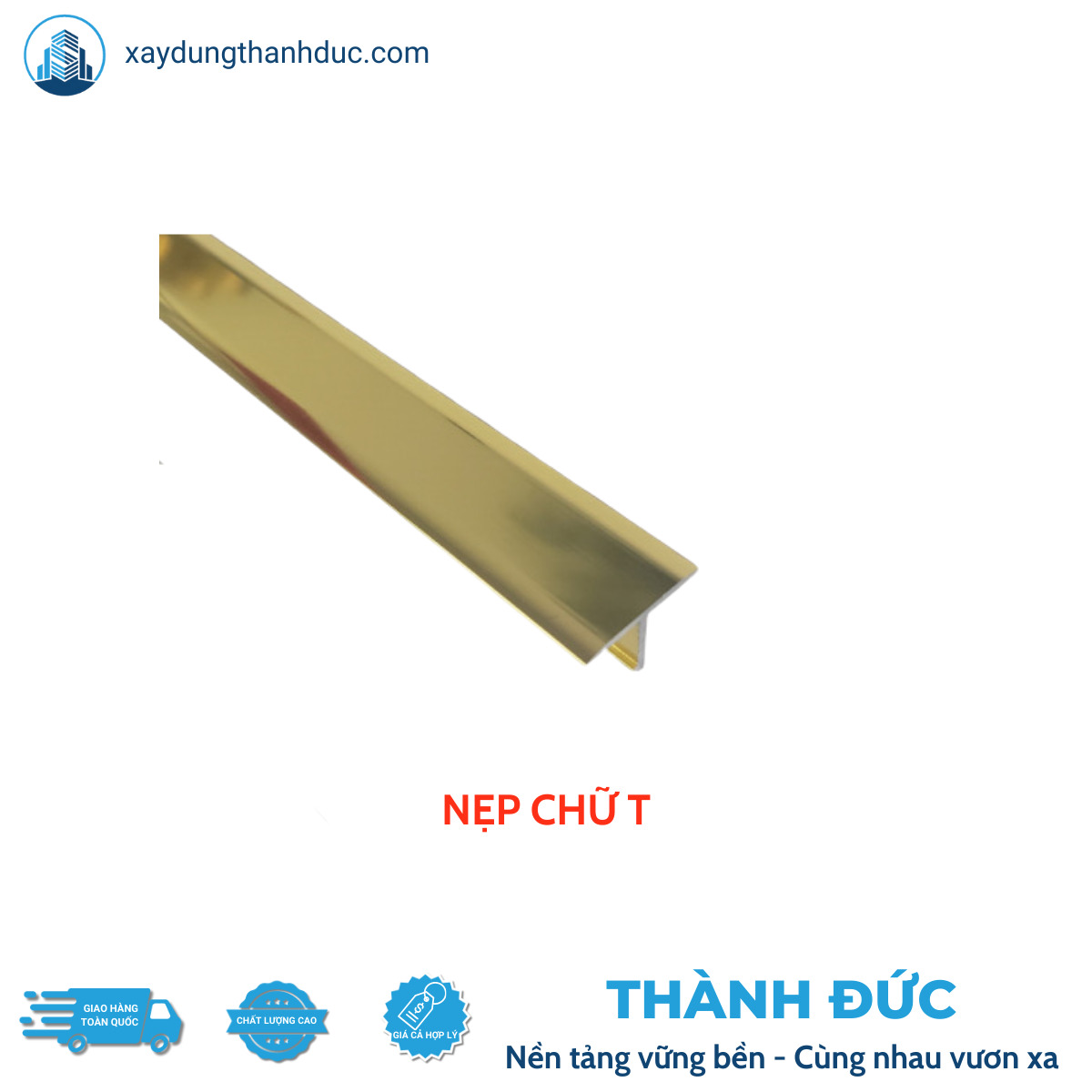 Nẹp Chữ T Trang Trí