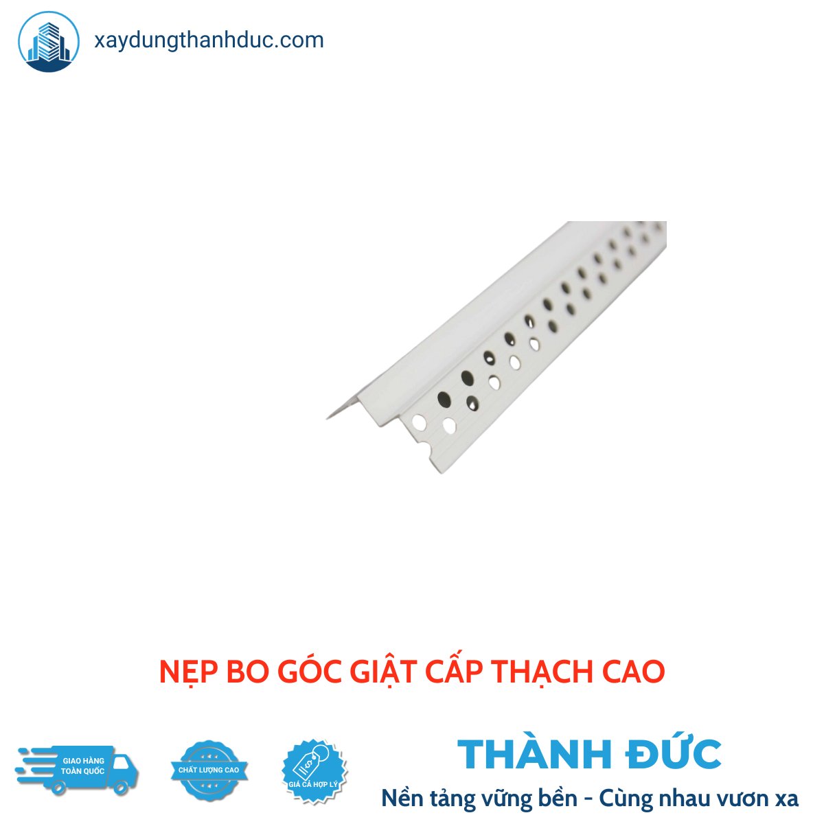 Nẹp bo góc giật cấp thạch cao