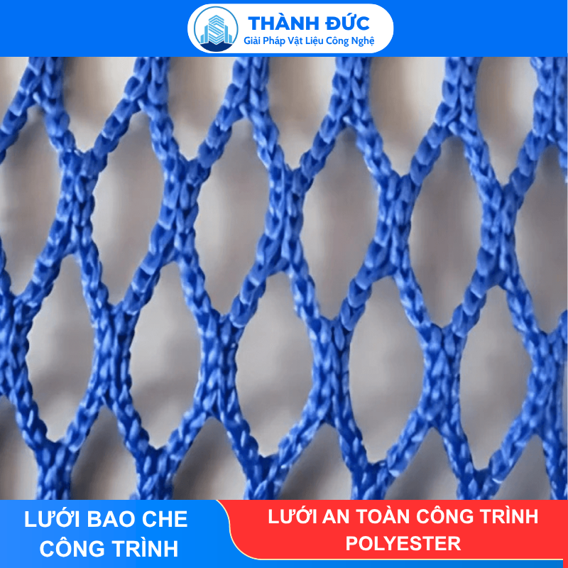 Lưới an toàn công trình Polyester