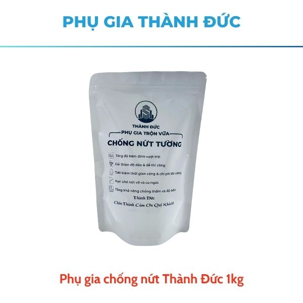 Phụ gia trát tường chống nứt Thành Đức 1 kg - [Giá Tốt]