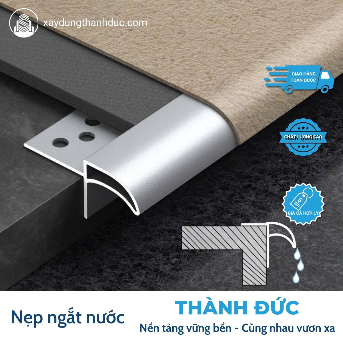 nep ngat nuoc 10 - Tổng kho nẹp ngắt nước giá rẻ chất lượng hàng đầu