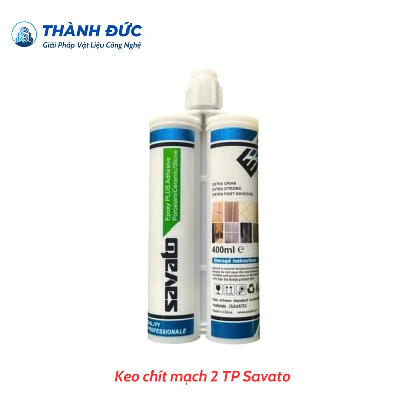 Keo chít mạch 2 thành phần Savato