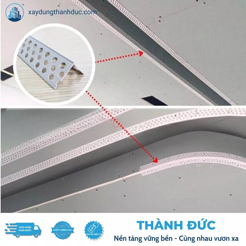 nep bo goc thach cao thanh duc - Tổng kho nẹp thạch cao Thành Đức uy tín chất lượng hàng đầu