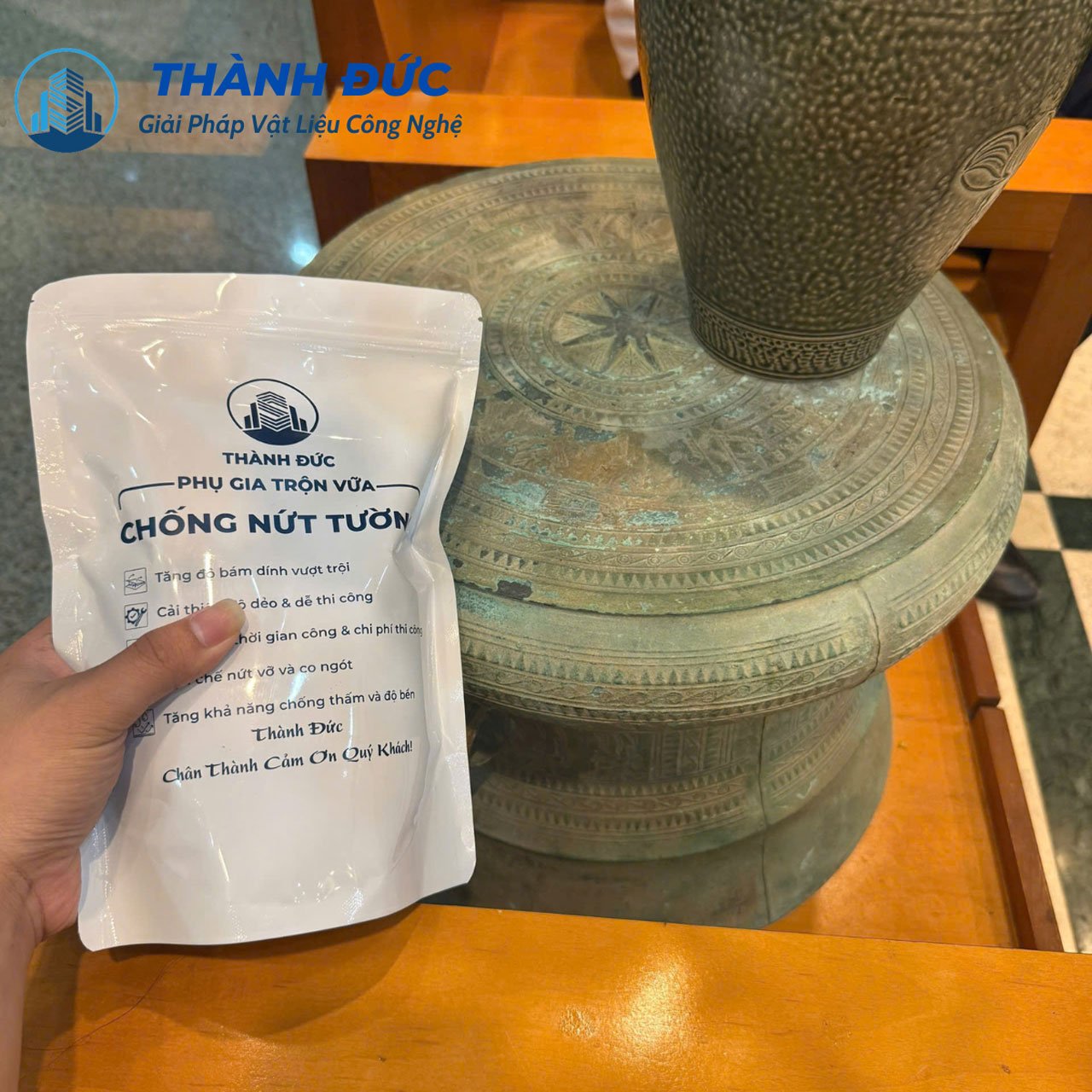 Phụ gia trát tường chống nứt tường chất lượng hàng đầu thị trường