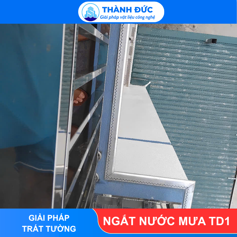 Nẹp Nhôm Ngắt Nước Mưa - TD1 Mỏ 2cm feedback thanh duc 26 - Nẹp Nhôm Ngắt Nước Mưa - TD1 Mỏ 2cm