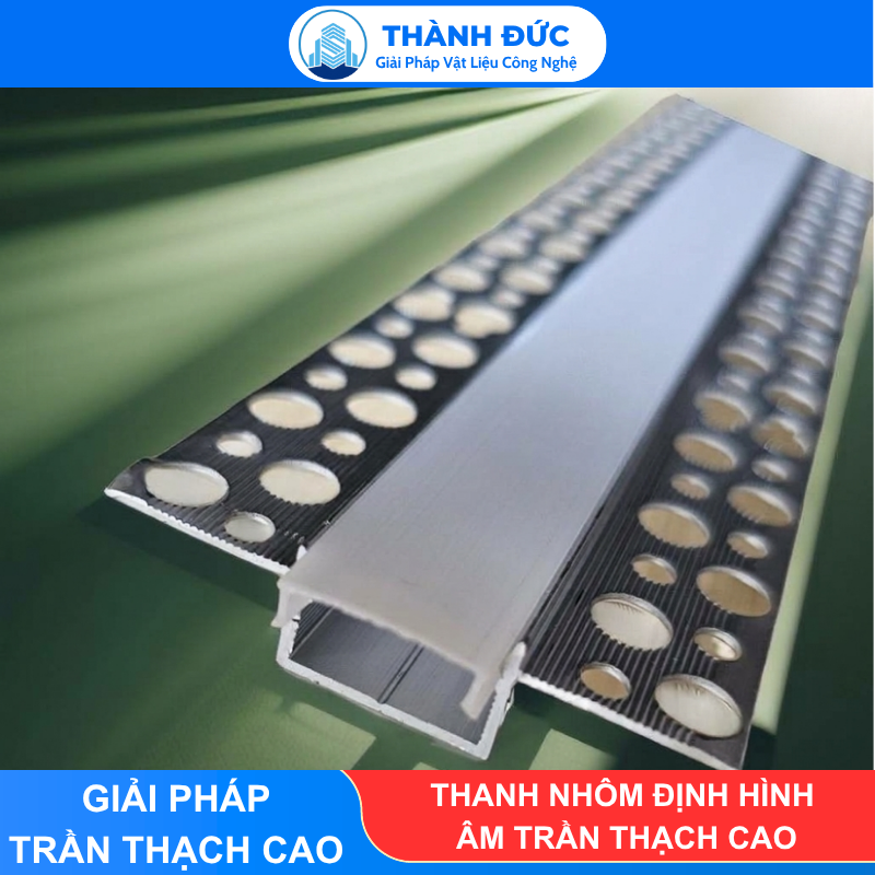Thanh nhôm định hình âm trần thạch cao UT20-13
